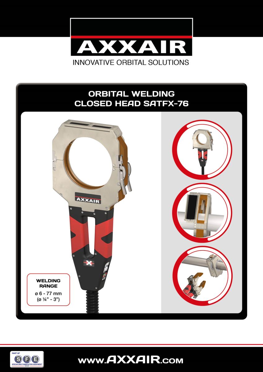 closed head welding satfx-76